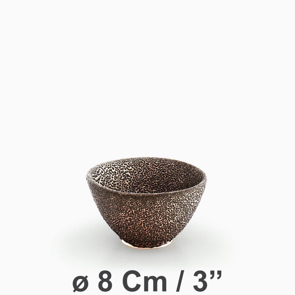 River Bowl ø 08 cm / 3” | River Bowl Black Crawling