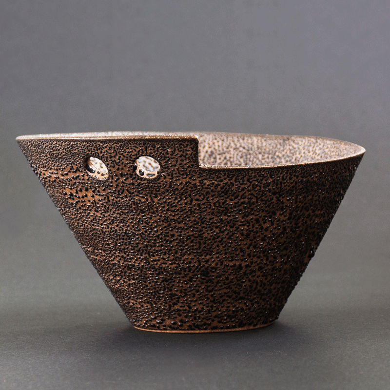 Side Shagreen Chopstick Bowl