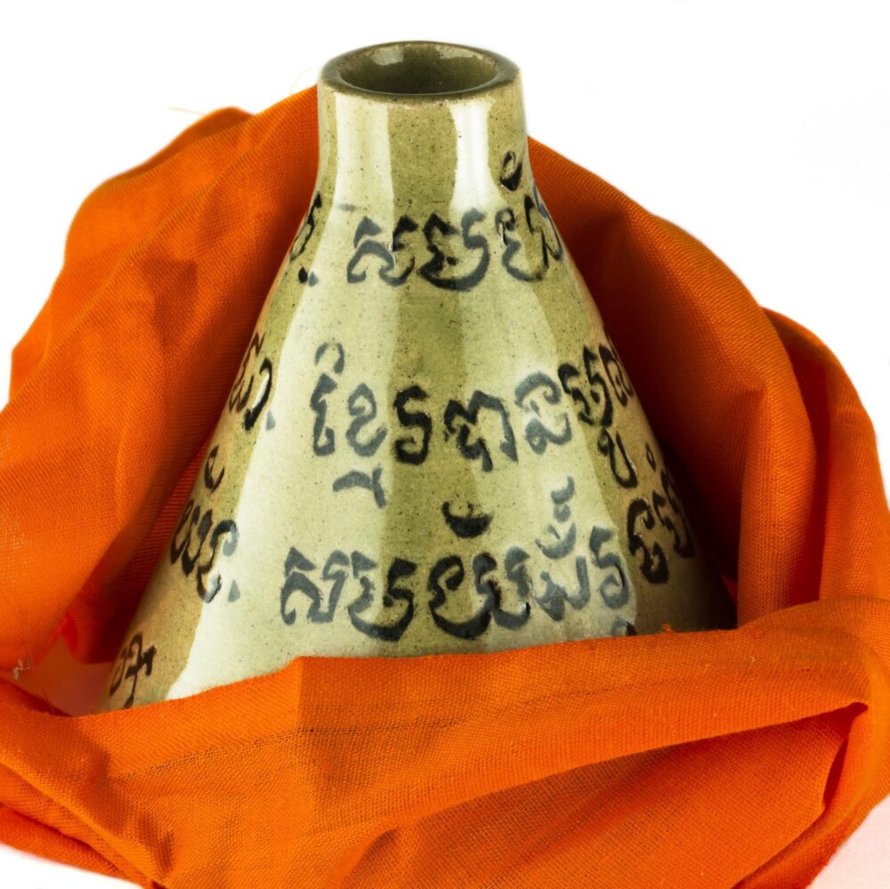Conic Khmer Bottle in Fabric