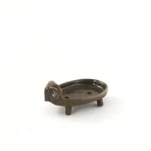 Elephant Soap Holder Dark Green