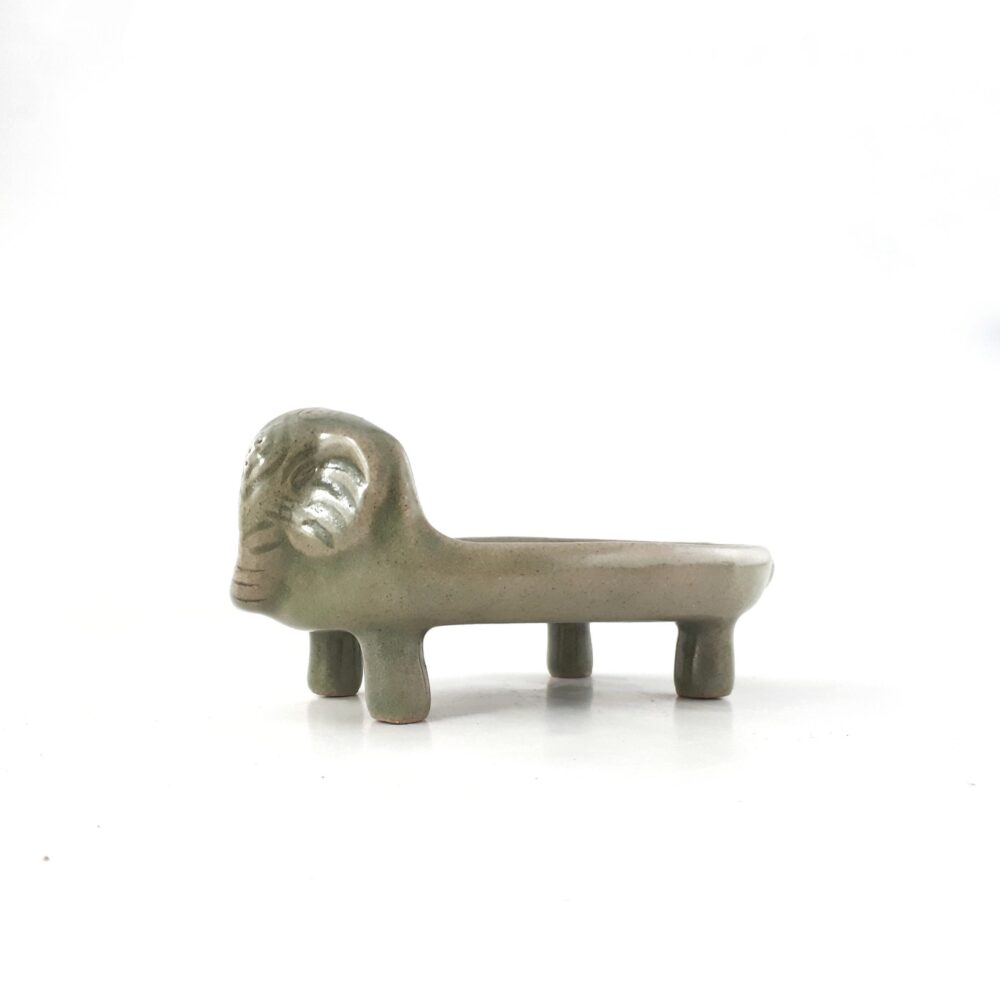 Elephant Soap Holder Light Green - Image 2