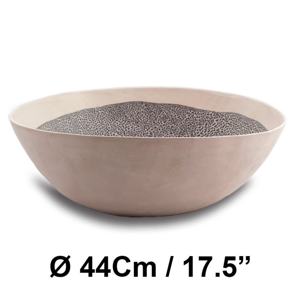 Coco Shagreen Collection Bowl ø44Cm/17.5''