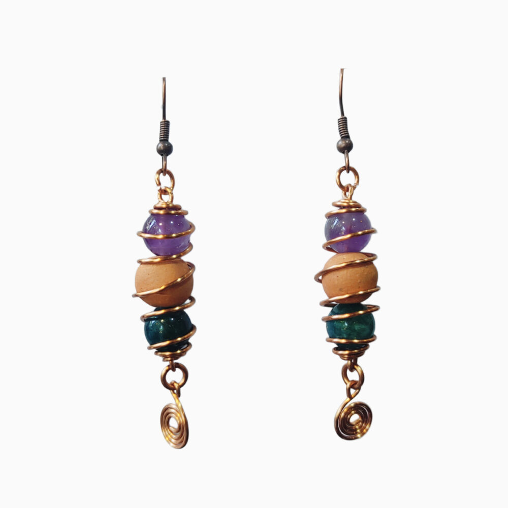 530100500 Earring- Carnaval Colorful