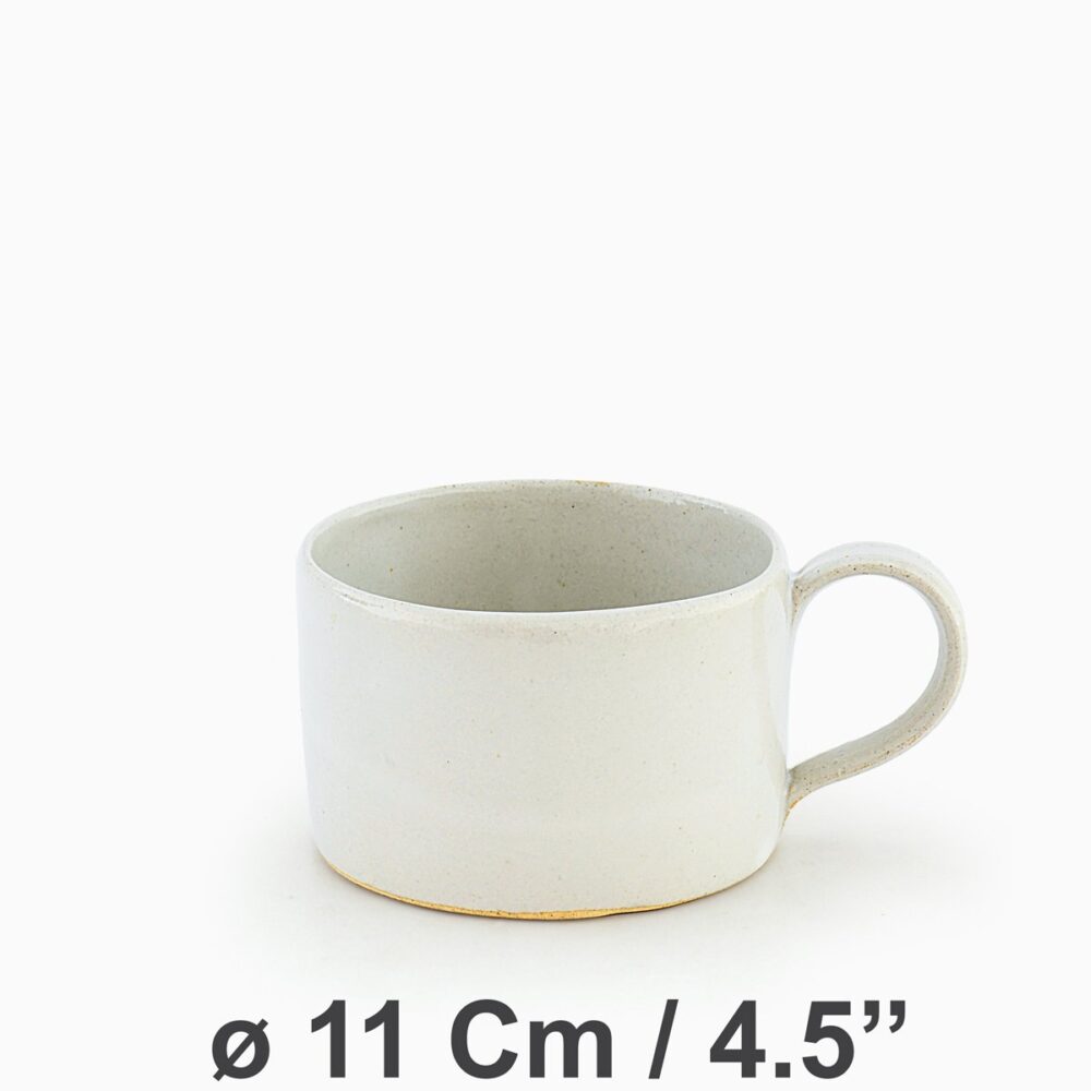 Cappuccino Cup  ~350ml | White Velvet