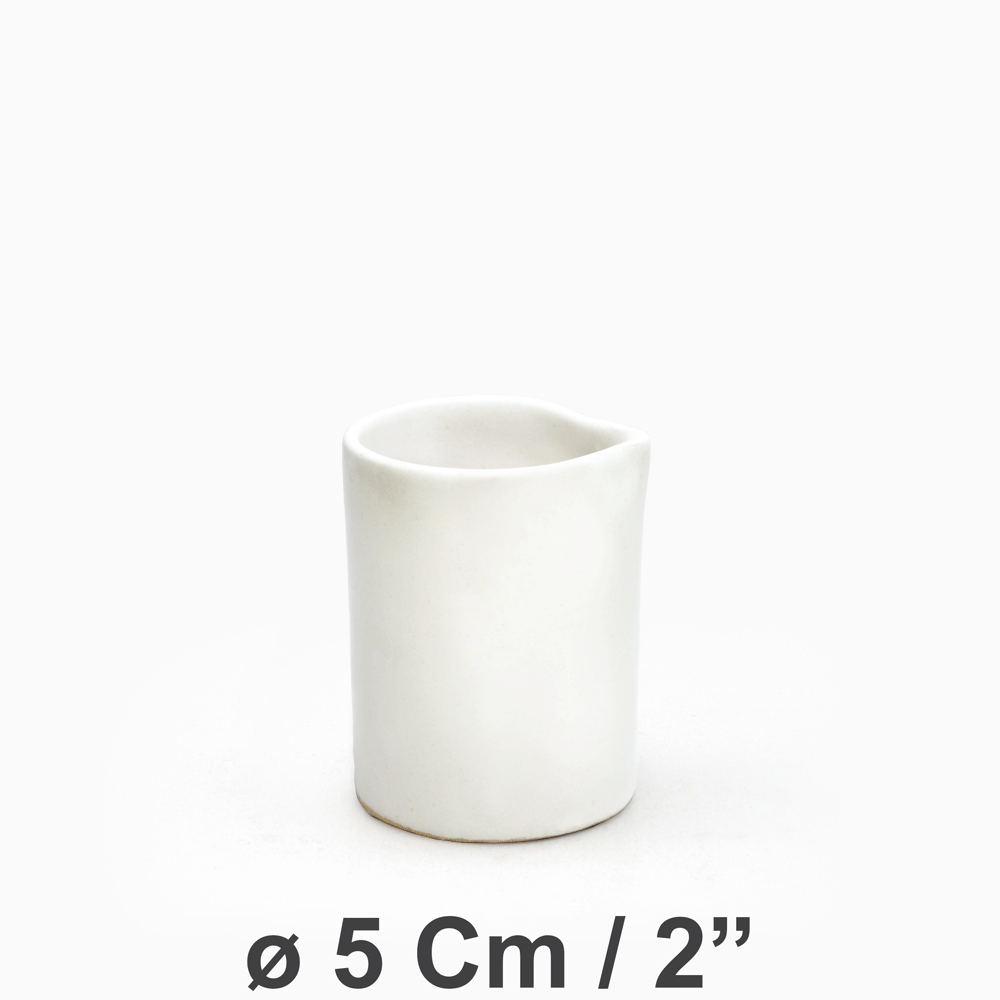 Eerie White Mini Jug ø07cm/2.5''