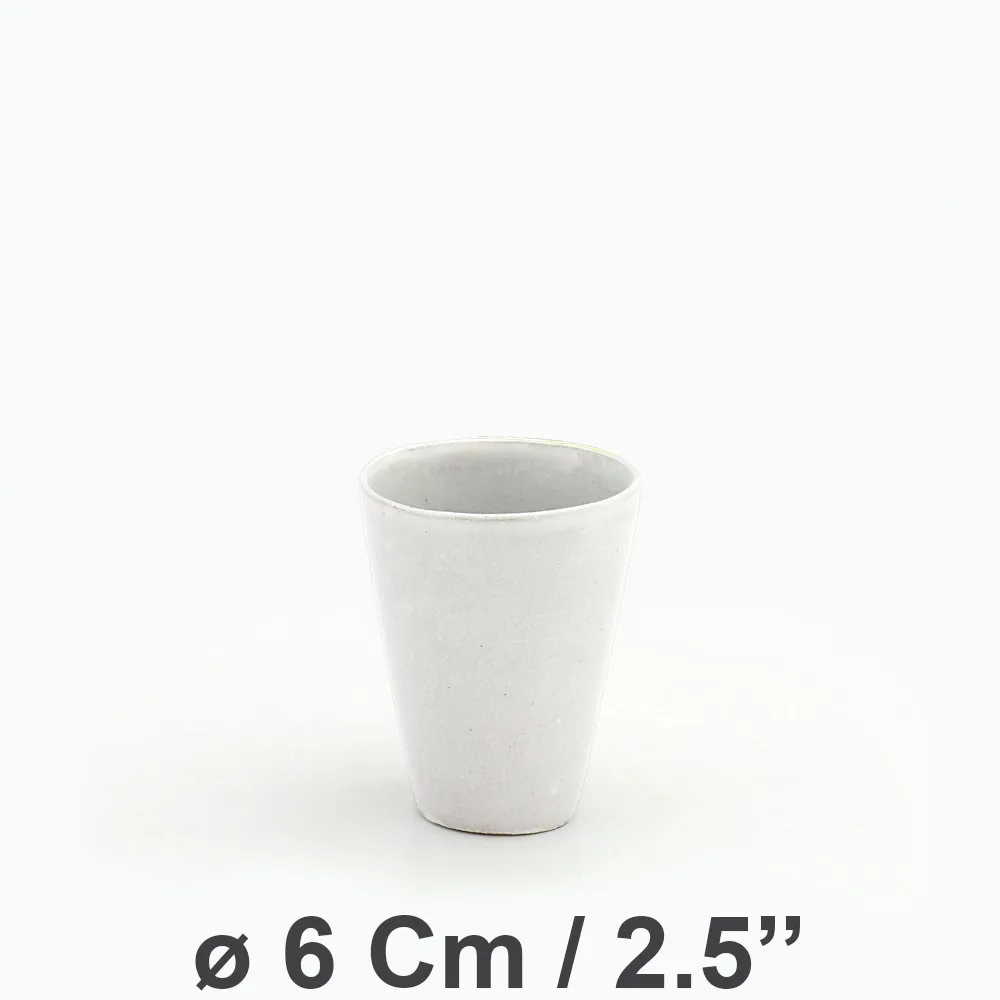 Espresso Mug - Eerie White