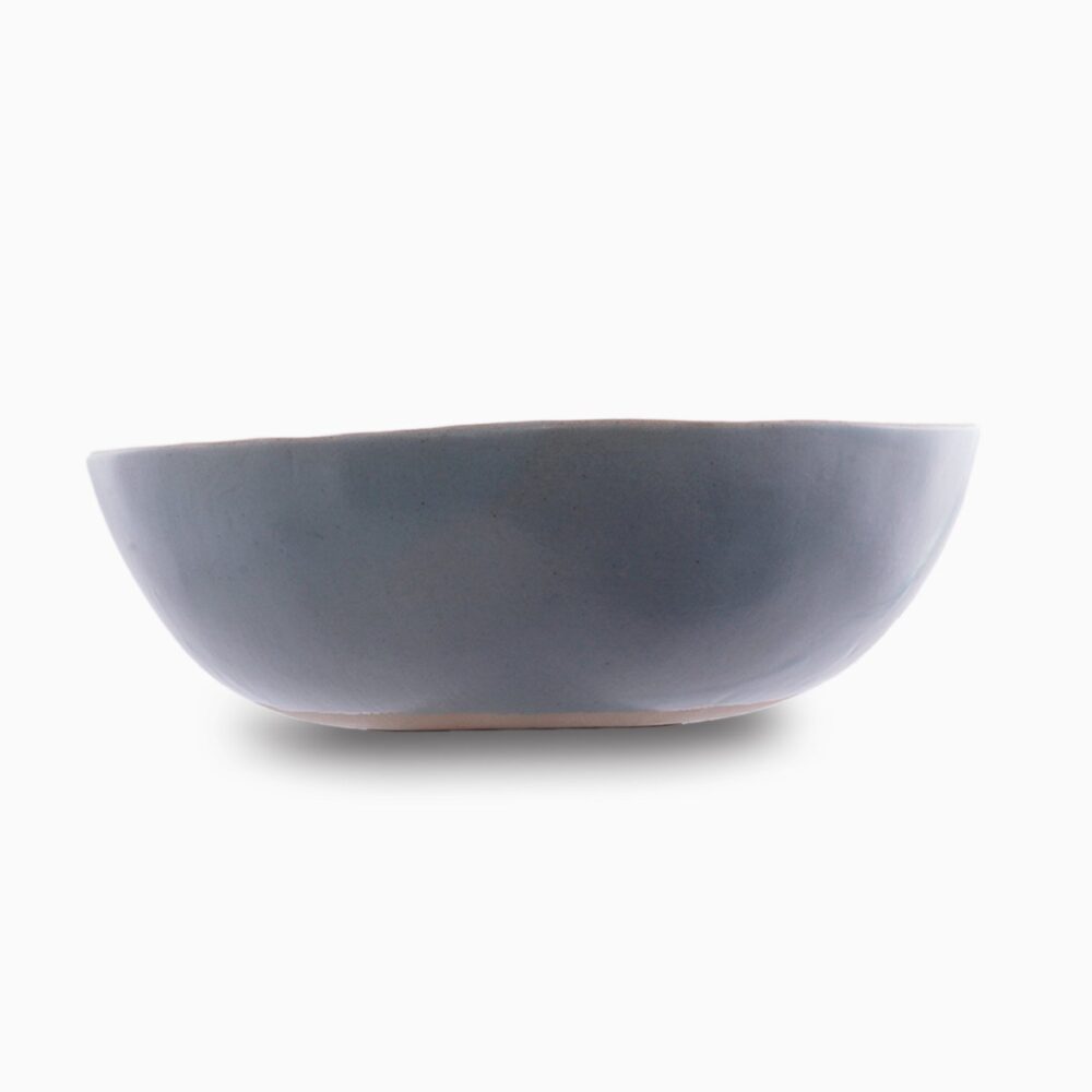 Blue Eggshell Bowl ø26Cm/10'' | Salad - Image 2