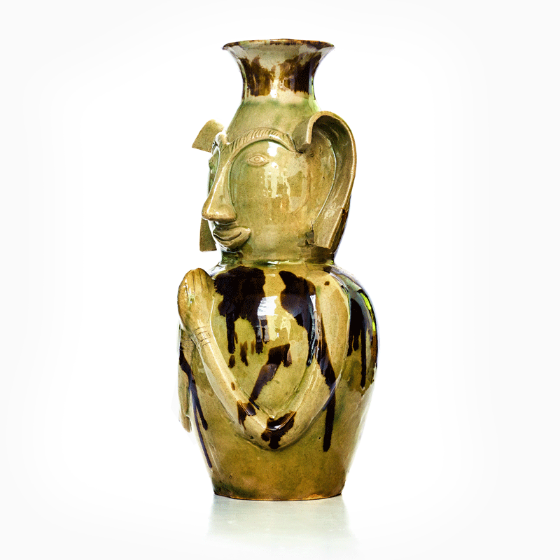 Khmer Anthropomorphic Bottle  37Cm/15.5" - Image 3