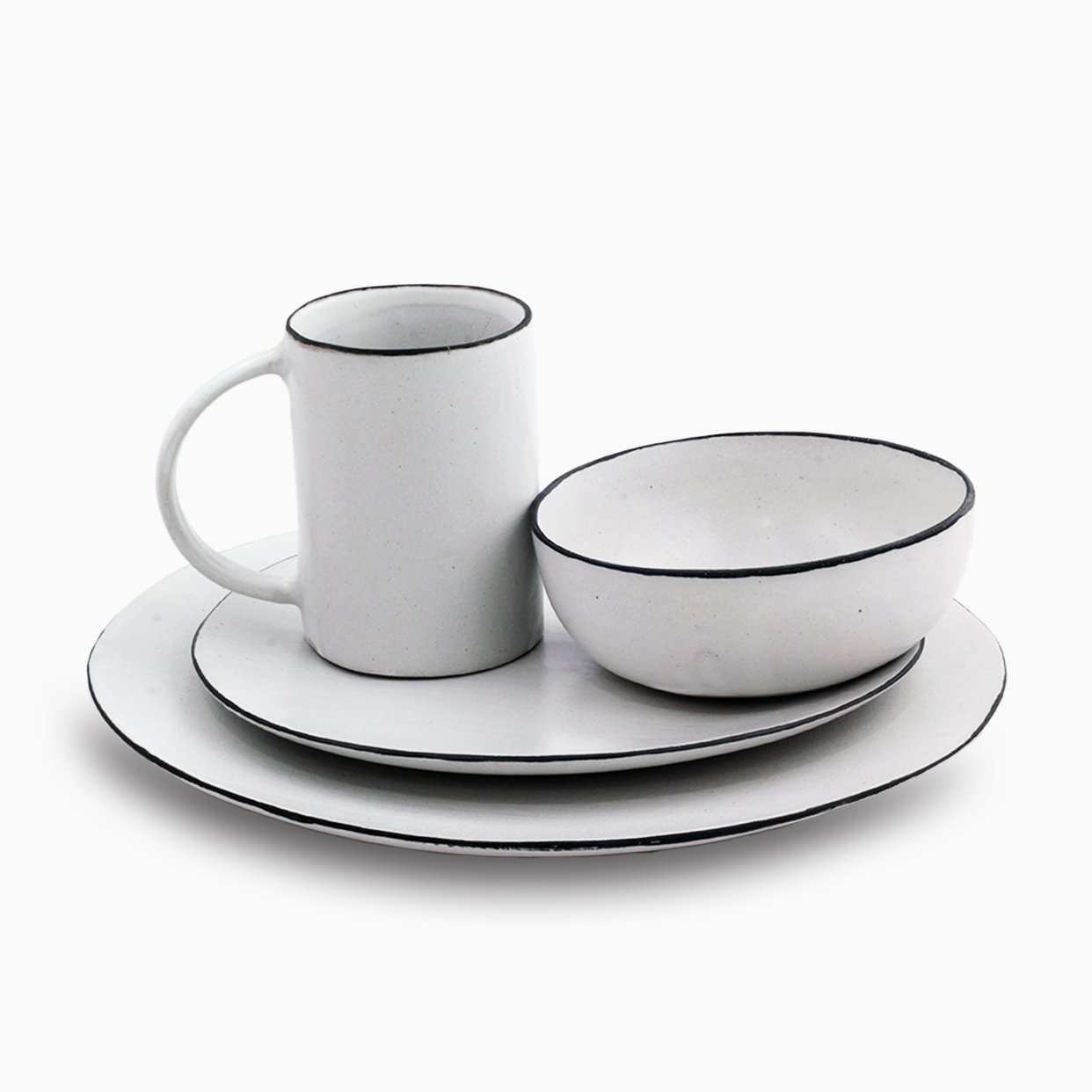 4 piece dinner set