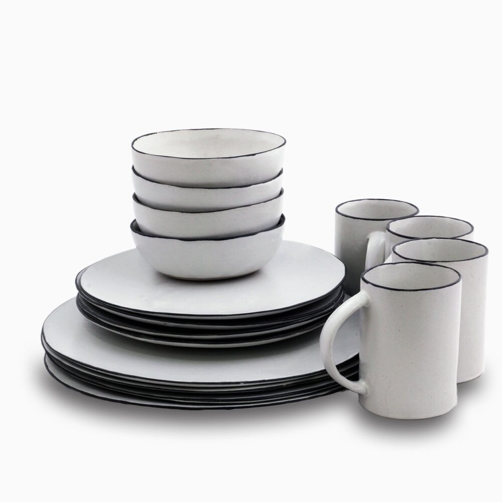 Full Set Dinnerware | Line Art