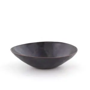 Oval Salad Bowl | Black Shady