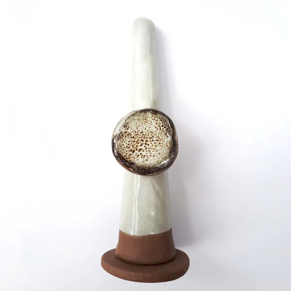 Ring Holder | White Velvet - Image 3