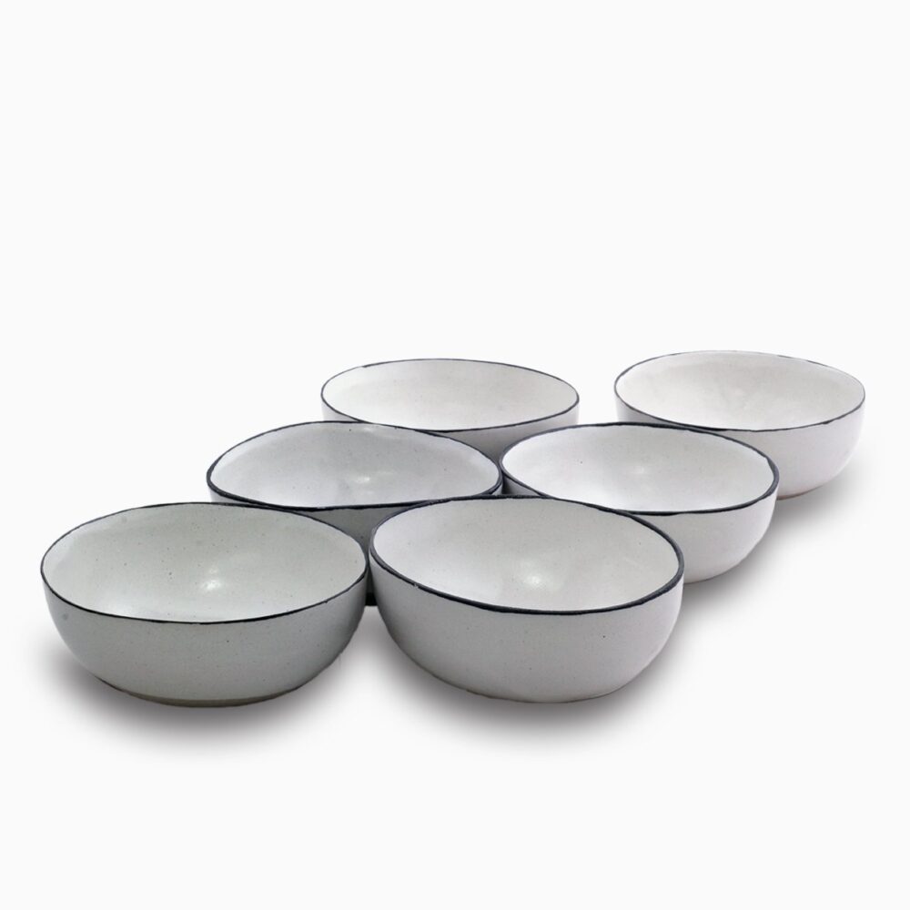 Buffet Dinner Set 19 pieces | Line Art - Image 3