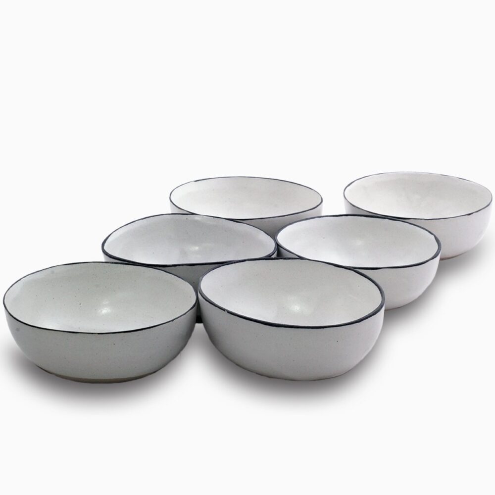 Pasta Bowls Set | Line Art