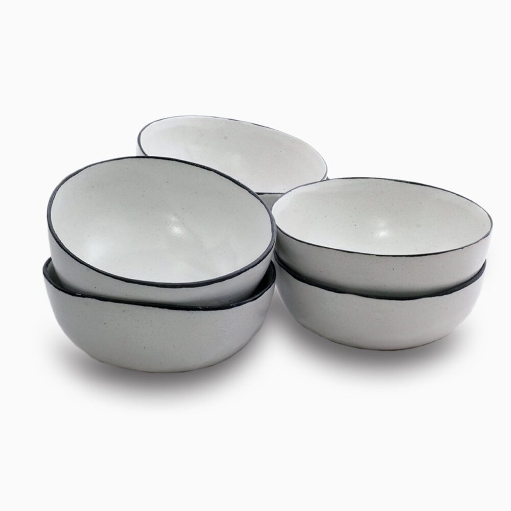 Pasta Bowls Set | Line Art - Image 3
