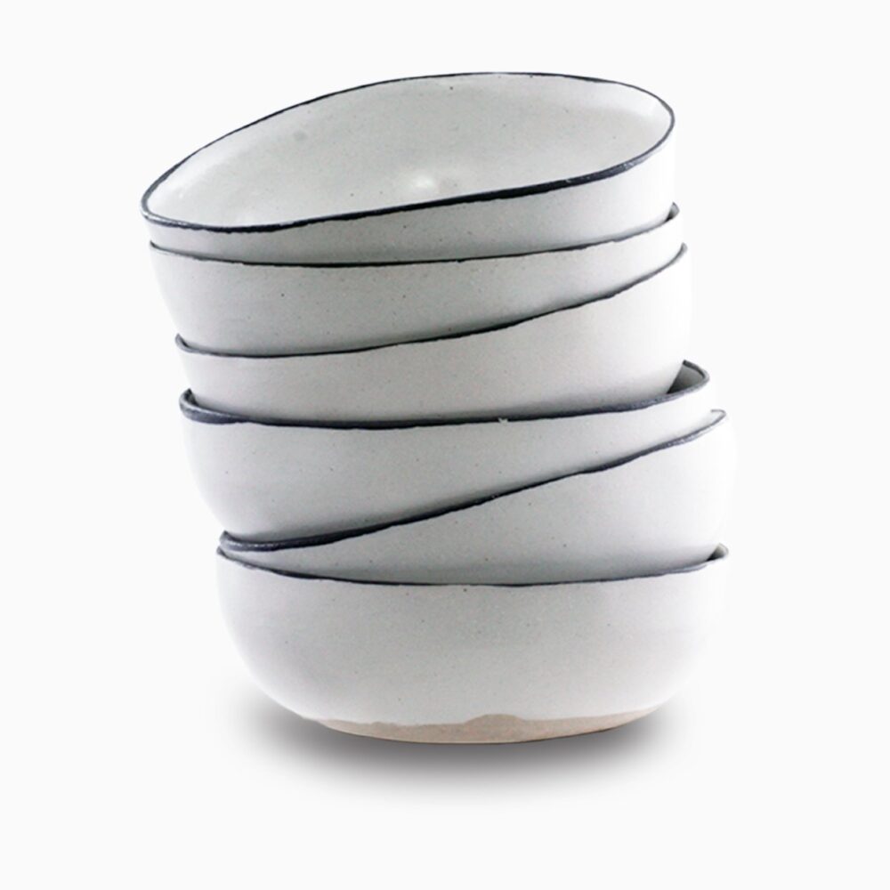 Pasta Bowls Set | Line Art - Image 2