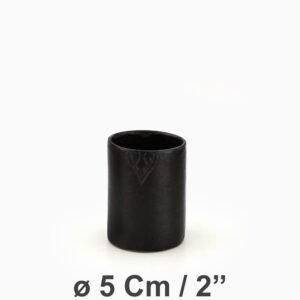 Mug ø 05 cm / 2'' | Mini Black Mat