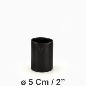 Mug ø 05 cm / 2'' | Mini Black Mat
