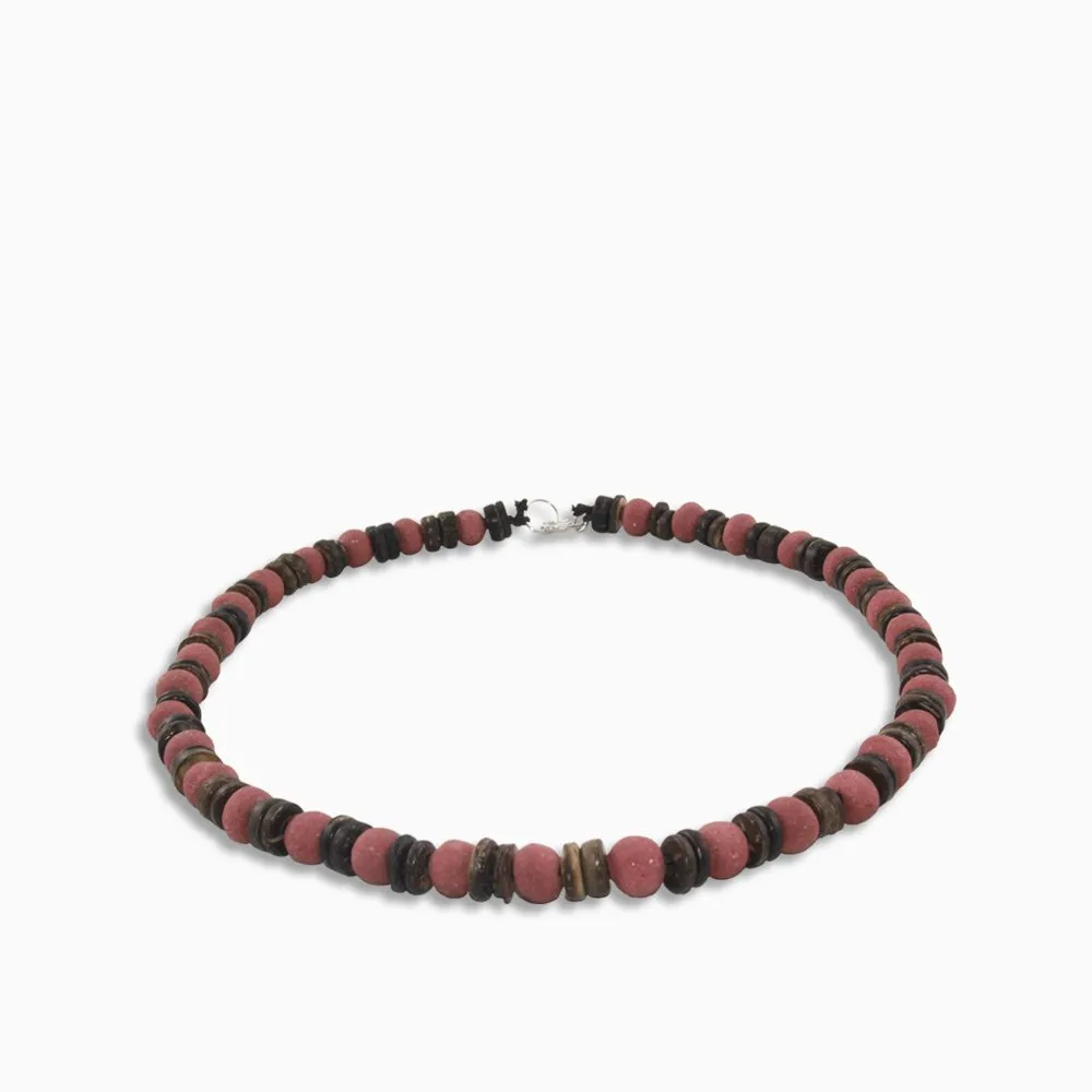 Necklace Bayon | Red - Image 2