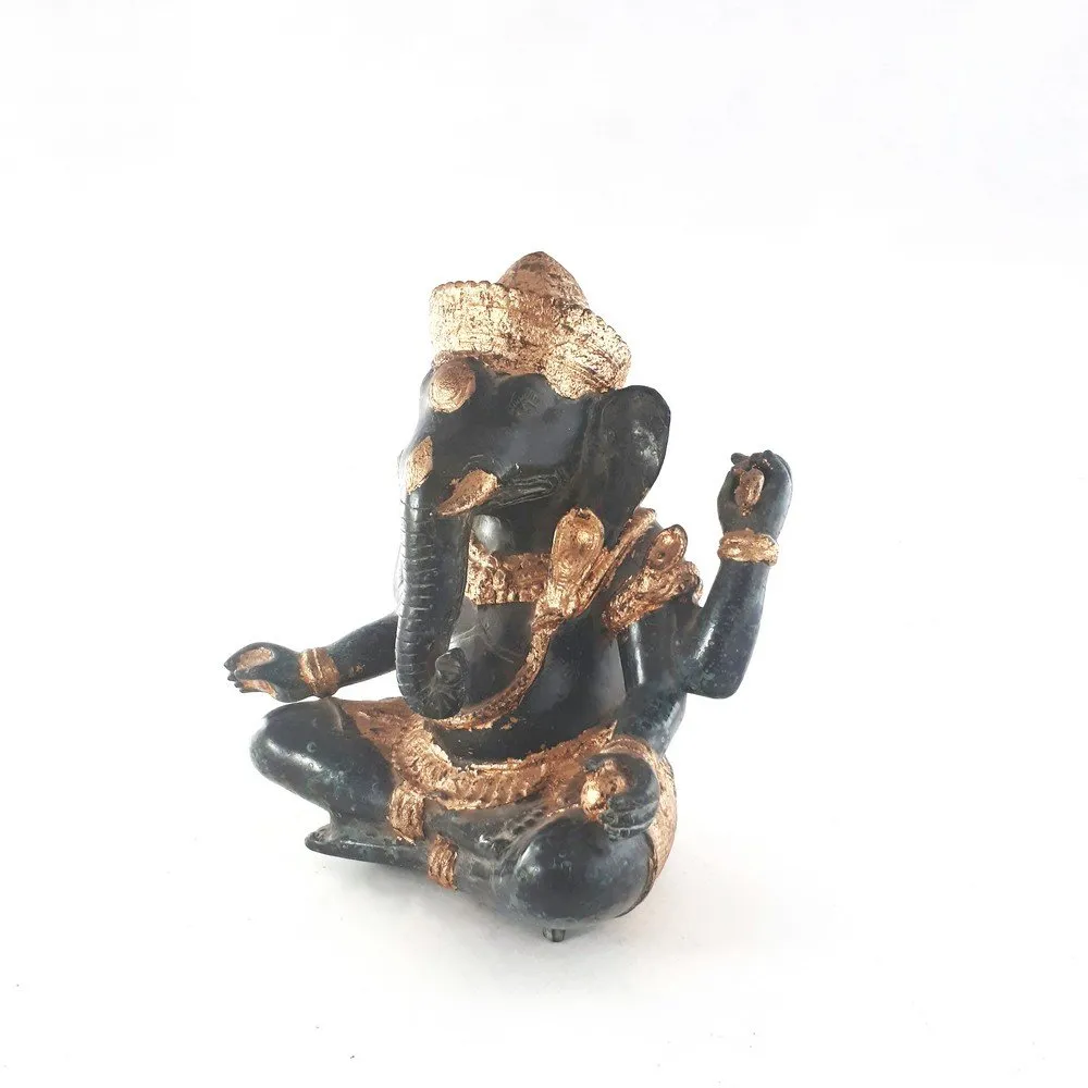 Bronze Khmer Deity Ganesha H:30 cm No:078 - Image 4