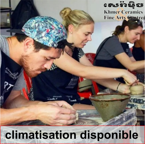 Pottery classes with aircon fr