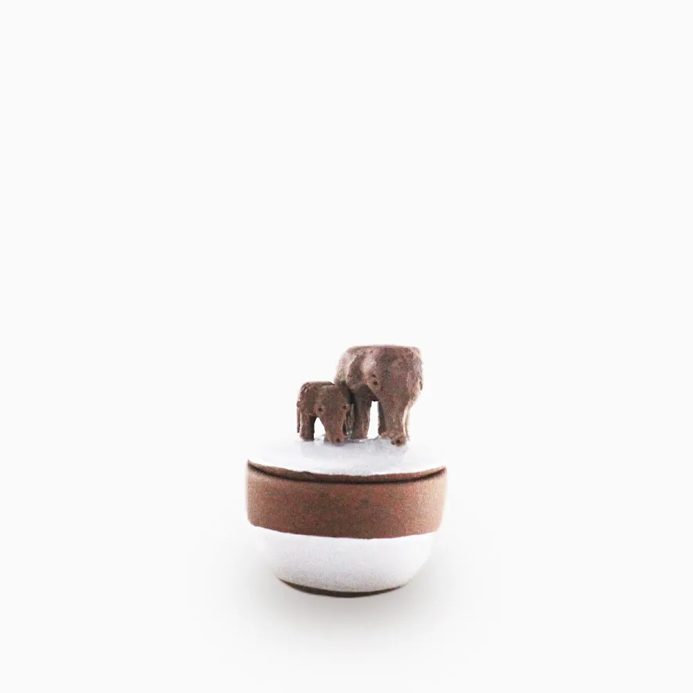 Mini Jar Elephant Calf