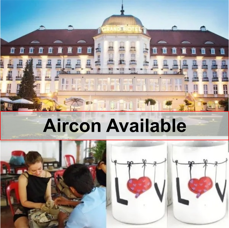 Pottery and Art classes with aircon UK