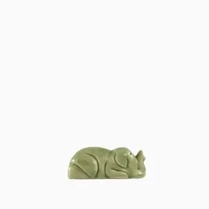 Elephant Incence Holder Light Green