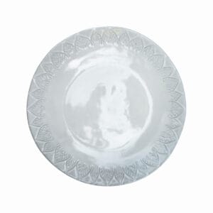white Khmer carved plate top