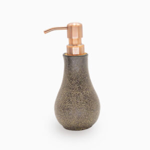 1436S1723 Shagreen Lotus Bottle with copper pump