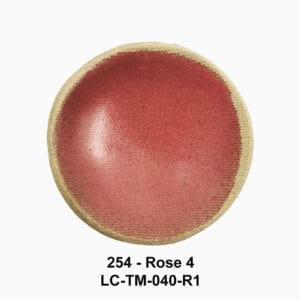 Red - pink glaze 251