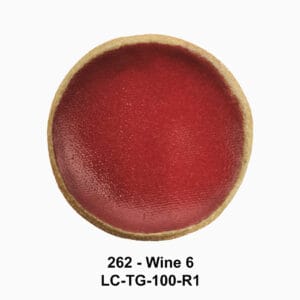 Red - pink glaze 262