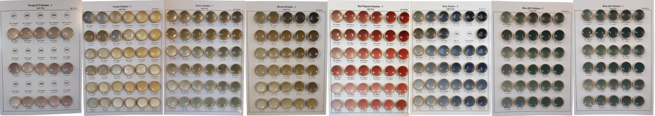 Glaze archive pannels